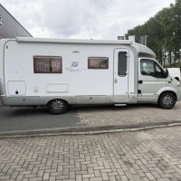 Bürstner Delfin T700 Enkele Bedden Zonnepaneel Luifel Fietsenrek Foto #27