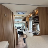 Knaus 650 Meg Sun Ti Automaat Enkele Bedden Vlakke Vloer Foto #34