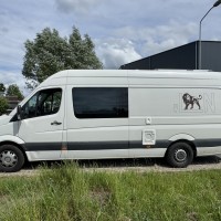 Volkswagen campers CRAFTER 35 L3 H2 2.5 TDI 100 KW ASG uit 2008 Foto #2