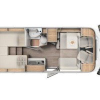 Carado V347 Pro+ Fiat 140pk Automaat | Nieuw model! | Luifel | Compacte uitvoering | Lengtebedden | Vario badkamer | Grote garage | Vloerverwarming | Grote koelkast | Foto #20