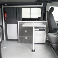 Volkswagen Transporter Buscamper 2.0TDI 115Pk Lang  California-look | Breed-bed 140 | 4-zitpl./4-slaapplaatsen | Slaaphefdak |NW.STAAT Foto #6