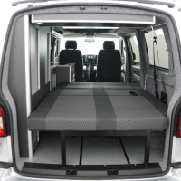 Volkswagen Transporter Buscamper 2.0TDI 115Pk Lang  California-look | Breed-bed 140 | 4-zitpl./4-slaapplaatsen | Slaaphefdak |NW.STAAT Foto #8