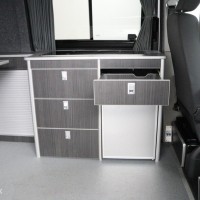 Volkswagen Transporter Buscamper 2.0TDI 115Pk Lang  California-look | Breed-bed 140 | 4-zitpl./4-slaapplaatsen | Slaaphefdak |NW.STAAT Foto #58