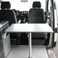 Volkswagen Transporter Buscamper 2.0TDI 115Pk Lang  California-look | Breed-bed 140 | 4-zitpl./4-slaapplaatsen | Slaaphefdak |NW.STAAT Foto #61