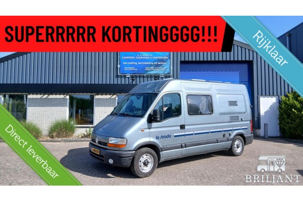 mooie compacte La strada renault buscamper