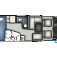 Benimar MILEO 253 * Vast bed * Hef bed * Ruime douche + WC Foto #13