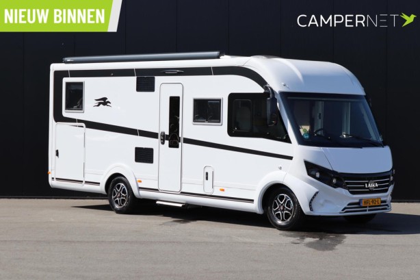 Laika ECOVIP H4109DS 180pk Automaat | Levelsysteem | Alde verwarming | Kasten i.p.v. Hefbed | Lithium | Omvormer | Lengtebedden | Face to Face zit | Luifel | Gescheiden douche | LPG installatie | Dubbele bodem |