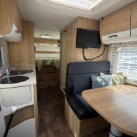 Dethleffs T 6611 Advantage Automaat Enkele Bedden Zonnepaneel Luifel Foto #11