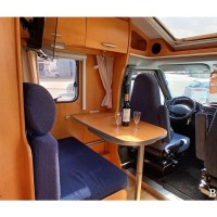 Hymer TEILINTEGRIERT HV 522..  2006 dwarsbed Foto #3