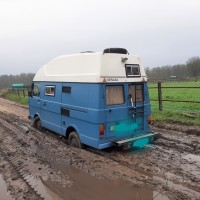 Volkswagen campers LT 28A D KAMPEERAUTO uit 1989 Foto #3