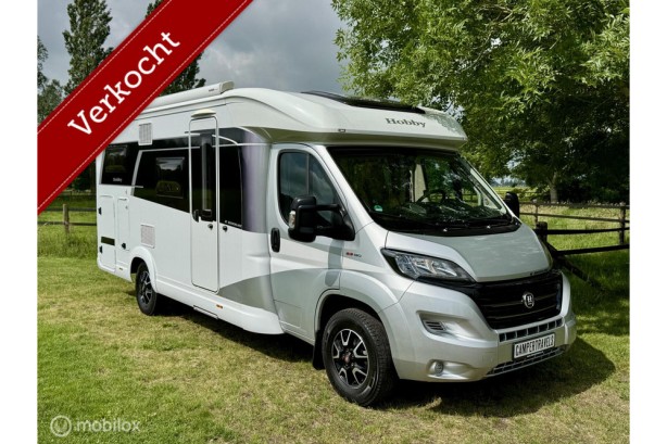 Hobby Optima De Luxe T65 GE Silverline | Lengtebedden | Luxe