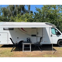 Burstner Nexxo T728 Lengte bedden/Airco/51.000 KM Foto #5
