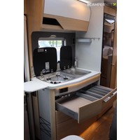 Hymer BMC-I 580 170pk Automaat | Led koplampen | Trekhaak | SLC chassis | Lithium | Hefbed | Duo control | Luifel | LED TV 32'' | Groot panoramaraam in slaapkamer | Lengtebedden | Foto #41
