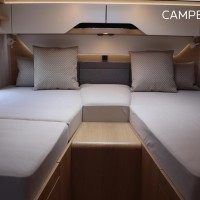 Hymer BMC-I 580 170pk Automaat | Led koplampen | Trekhaak | SLC chassis | Lithium | Hefbed | Duo control | Luifel | LED TV 32'' | Groot panoramaraam in slaapkamer | Lengtebedden | Foto #45