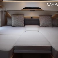 Hymer BMC-I 580 170pk Automaat | Led koplampen | Trekhaak | SLC chassis | Lithium | Hefbed | Duo control | Luifel | LED TV 32'' | Groot panoramaraam in slaapkamer | Lengtebedden | Foto #48