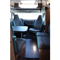Sun living S-SERIES S 70 SP 2.3 Multijet 150pk | Dak airco | 5 zitplaatsen| Hefbed | Trekhaak | Dwarsbed | Bearlock | Luifel | Parkeersensoren | Kenwood multimediasysteem | Fietsendrager | Foto #8