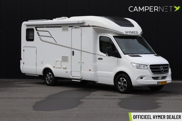 Hymer BMC-T 680 177pk Automaat | Lengtebedden | Hefbed | Gescheiden douche | Zonnepaneel | Veloslide | Bearlock | SLC Chassis | Luifel | Gas aansluiting buiten |