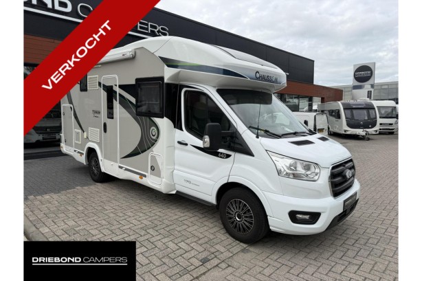 Chausson 640 Titanium Premium 170PK Automaat Hefbed Zonnepaneel Zeer Ruim