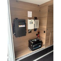 Knaus VAN TI 650 MEG 8T-Automaat Enkele Bedden Seitz Luifel Lithium Tv Foto #7