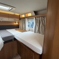 Knaus 650 MEG Platinum Enkele Bedden Levelsysteem Lithium 2X Airco Zonnepaneel Foto #39