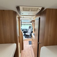 Knaus 650 MEG Platinum Enkele Bedden Levelsysteem Lithium 2X Airco Zonnepaneel Foto #1