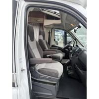 Knaus 650 MEG Platinum Enkele Bedden Levelsysteem Lithium 2X Airco Zonnepaneel Foto #12
