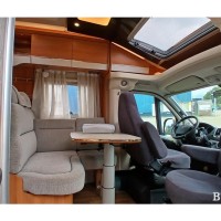 Fiat Hymer T568.. automaat/Enkelebedden/L-zit Foto #14