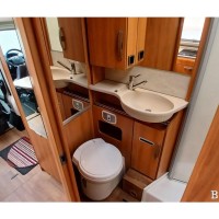 Fiat Hymer T568.. automaat/Enkelebedden/L-zit Foto #25
