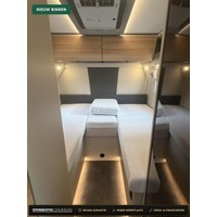 Dethleffs Pulse I6811 EB Lage Enkele Bedden Hefbed Luifel Omvormer Trekhaak Foto #2