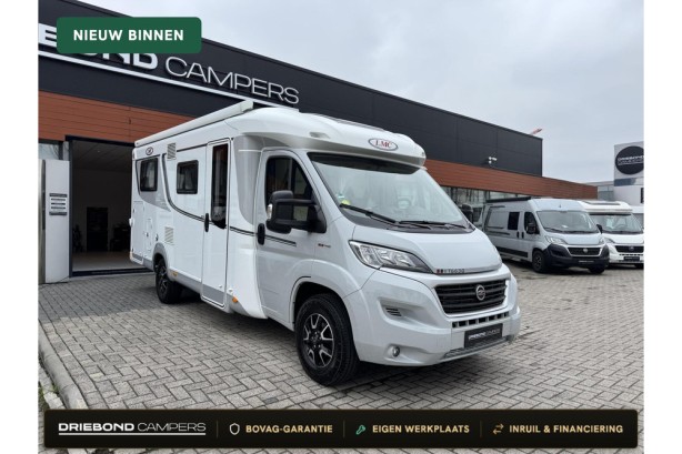 Lmc T662 Grey Selection 9T-Automaat Enkele Bedden Luifel Fietsenrek