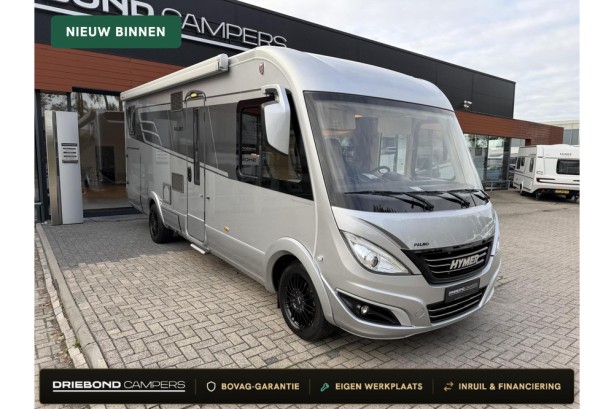 Hymer B704 SL Palmo Enkele Bedden Hefbed 2X Airco Zonnepanelen Omvormer