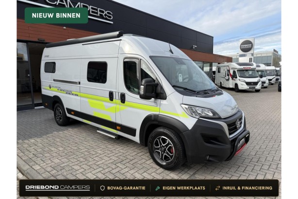 Hymer Yellowstone Cross-Over 180PK 9T-Automaat Enkele Bedden Zonnepanelen