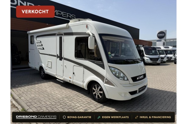 Hymer B 588 Automaat Enkele Bedden Hefbed 2X Airco Omvormer Zonnepaneel