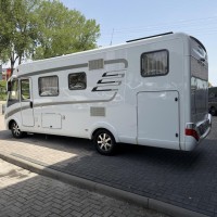 Hymer B 588 Automaat Enkele Bedden Hefbed 2X Airco Omvormer Zonnepaneel Foto #6