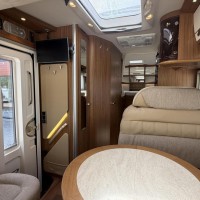 Hymer B 588 Automaat Enkele Bedden Hefbed 2X Airco Omvormer Zonnepaneel Foto #10