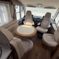 Hymer B 588 Automaat Enkele Bedden Hefbed 2X Airco Omvormer Zonnepaneel Foto #13