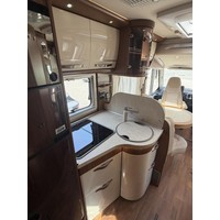 Hymer B 588 Automaat Enkele Bedden Hefbed 2X Airco Omvormer Zonnepaneel Foto #15