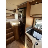 Hymer B 588 Automaat Enkele Bedden Hefbed 2X Airco Omvormer Zonnepaneel Foto #19