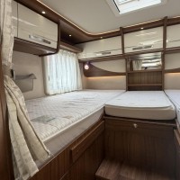 Hymer B 588 Automaat Enkele Bedden Hefbed 2X Airco Omvormer Zonnepaneel Foto #22