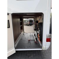 Hymer B 588 Automaat Enkele Bedden Hefbed 2X Airco Omvormer Zonnepaneel Foto #29