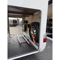 Hymer B 588 Automaat Enkele Bedden Hefbed 2X Airco Omvormer Zonnepaneel Foto #30