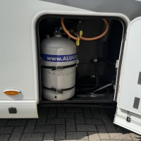 Hymer B 588 Automaat Enkele Bedden Hefbed 2X Airco Omvormer Zonnepaneel Foto #41
