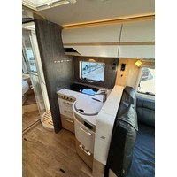 Hymer BML-I 790 Masterline Queensbed Hefbed EP Level Alde Oven Trekhaak Luifel Foto #11