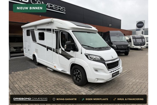 Knaus 650 MEG Platinum Enkele Bedden Levelsysteem Lithium 2X Airco Zonnepaneel