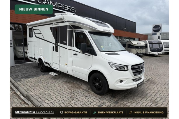 Hymer B600 MC WhiteLine Automaat Enkele Bedden Luifel Grote Garage
