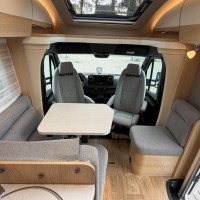 Hymer B600 MC WhiteLine Automaat Enkele Bedden Luifel Grote Garage Foto #14