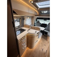 Hymer B600 MC WhiteLine Automaat Enkele Bedden Luifel Grote Garage Foto #17