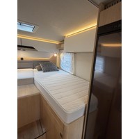 Hymer B600 MC WhiteLine Automaat Enkele Bedden Luifel Grote Garage Foto #20