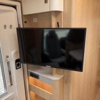 Hymer B600 MC WhiteLine Automaat Enkele Bedden Luifel Grote Garage Foto #27