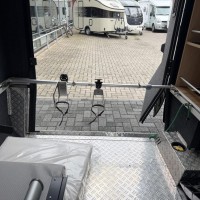 Hymer B600 MC WhiteLine Automaat Enkele Bedden Luifel Grote Garage Foto #34
